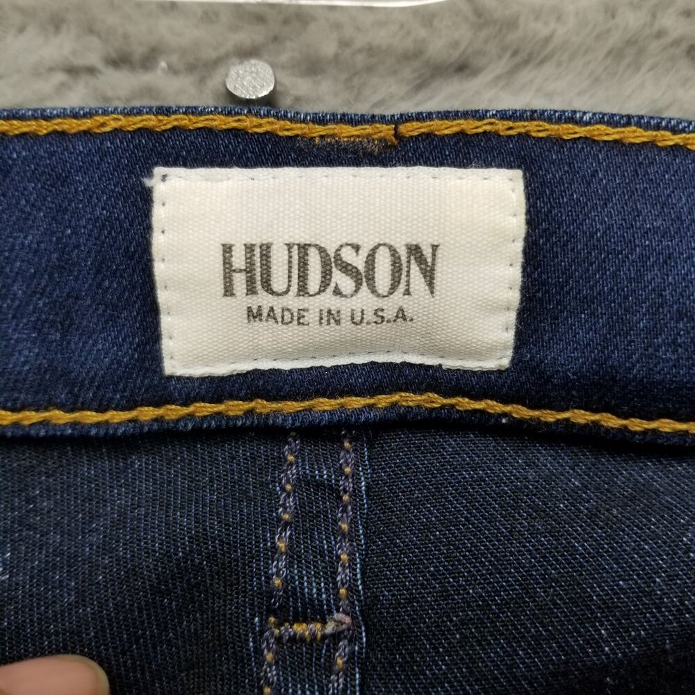 Hudson Jeans Womens 27 Blue Nico Super Skinny Stretch Denim *Read* - Picture 4 of 16